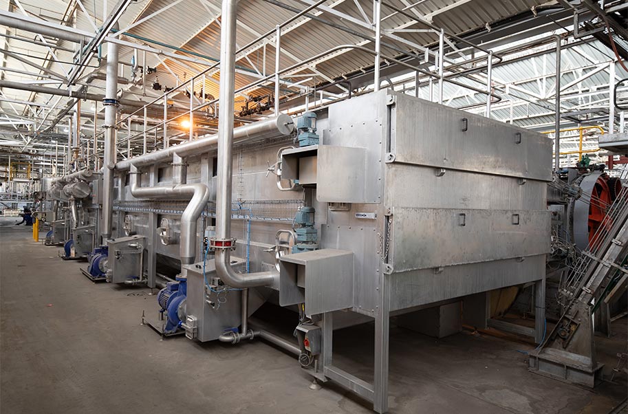 Tunnels Tunnels Our Pasteurization tunnels are designed for each container to follow a precisely calculated Time & Temperature Curve