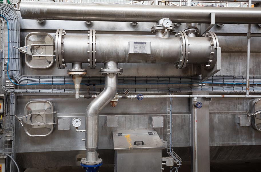 Tunnels Tunnels Tunnels for heating and cooling when processing foods and beverages